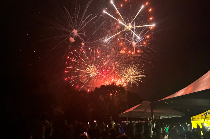 Redish Sky Fireworkis